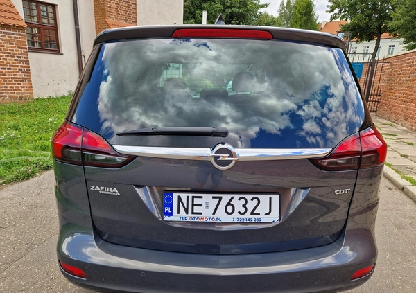 Opel Zafira cena 42800 przebieg: 203681, rok produkcji 2016 z Wągrowiec małe 562